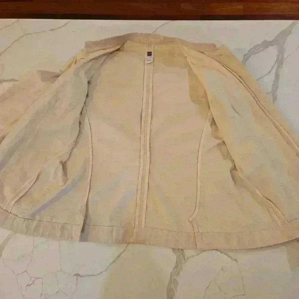 GAP Cream Utility Jacket - Picture 7 of 9